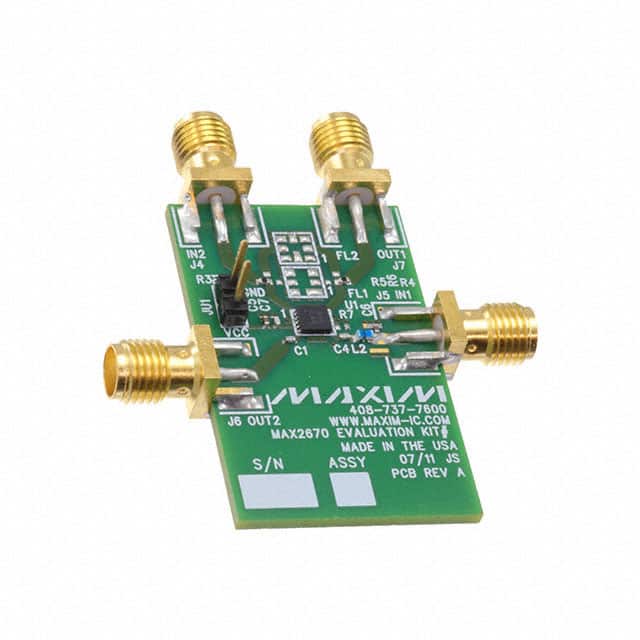 Analog Devices Inc./Maxim Integrated MAX2670EVKIT# | Chipmall.com electronics components