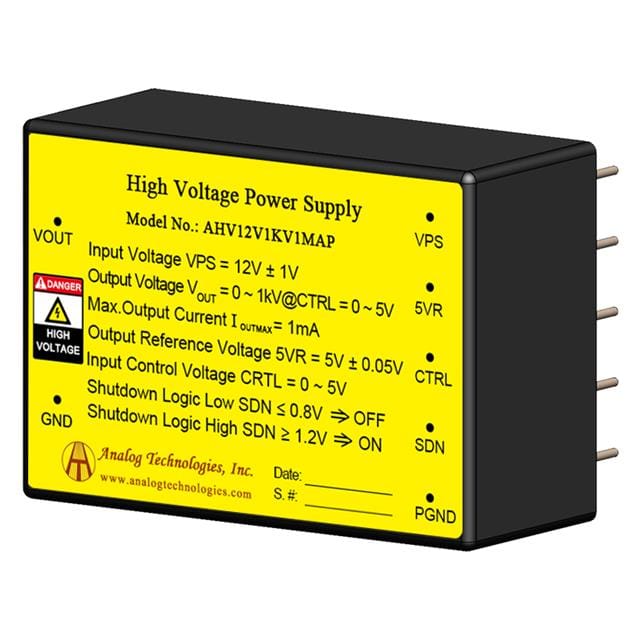 Analog Technologies AHV12V1KV1MAP | Chipmall.com electronics components