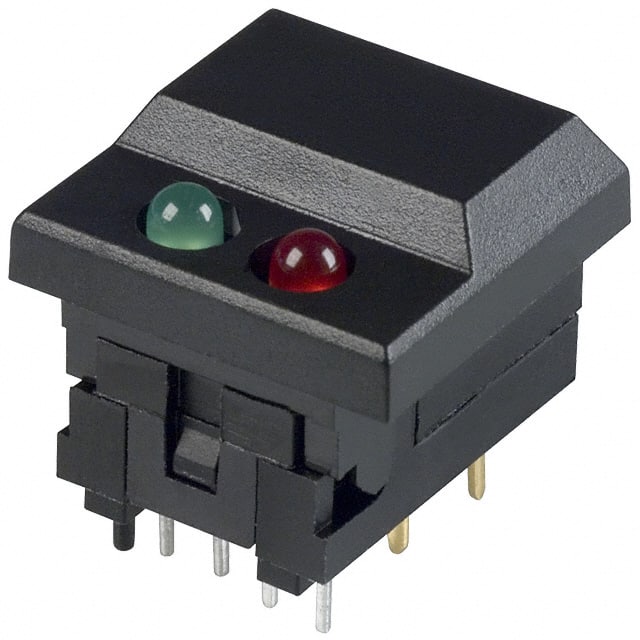 E-Switch 5511MBLKREDGRN | Chipmall.com electronics components