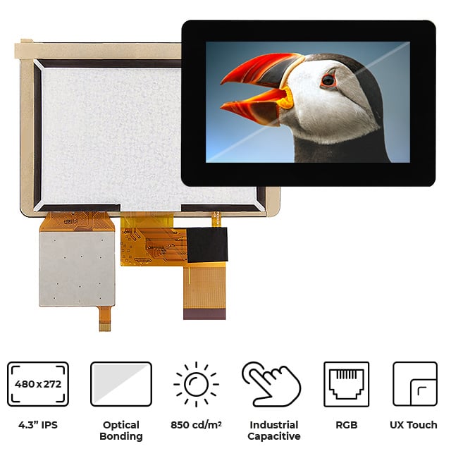Riverdi RVT43HLTNWC00-B | Chipmall.com electronics components