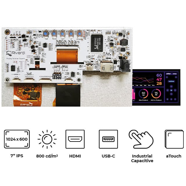 Riverdi RVT70HSHNWCA0 | Chipmall.com electronics components